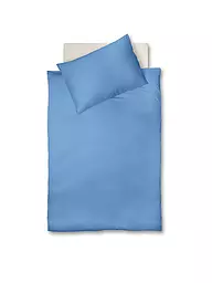 FLEURESSE | Satin Bettwäsche ROYAL UNI 70x90cm / 140x200cm Azul | Azul claro