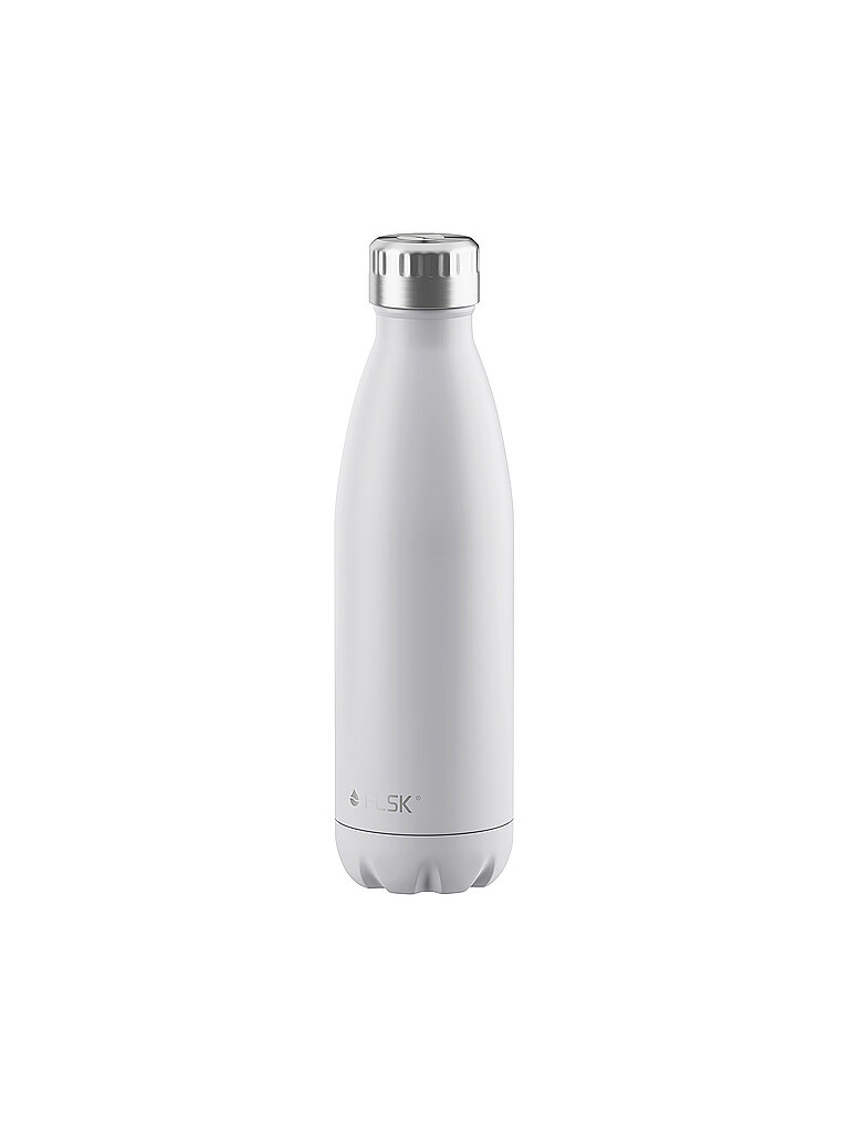 Botella termo - Termo 0,5l Acero inoxidable Blanco blanco