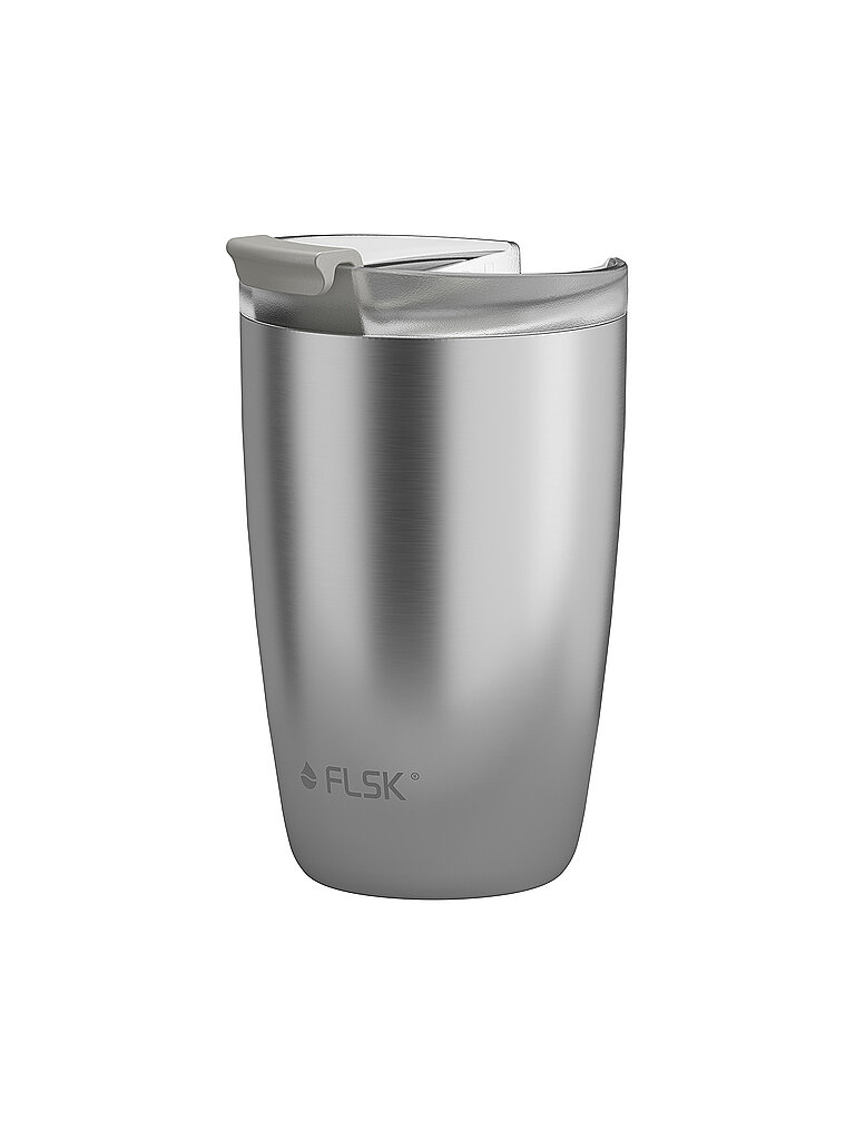 Vaso térmico - Termo CUP Vaso para llevar café 0,35 l Acero inoxidable plata
