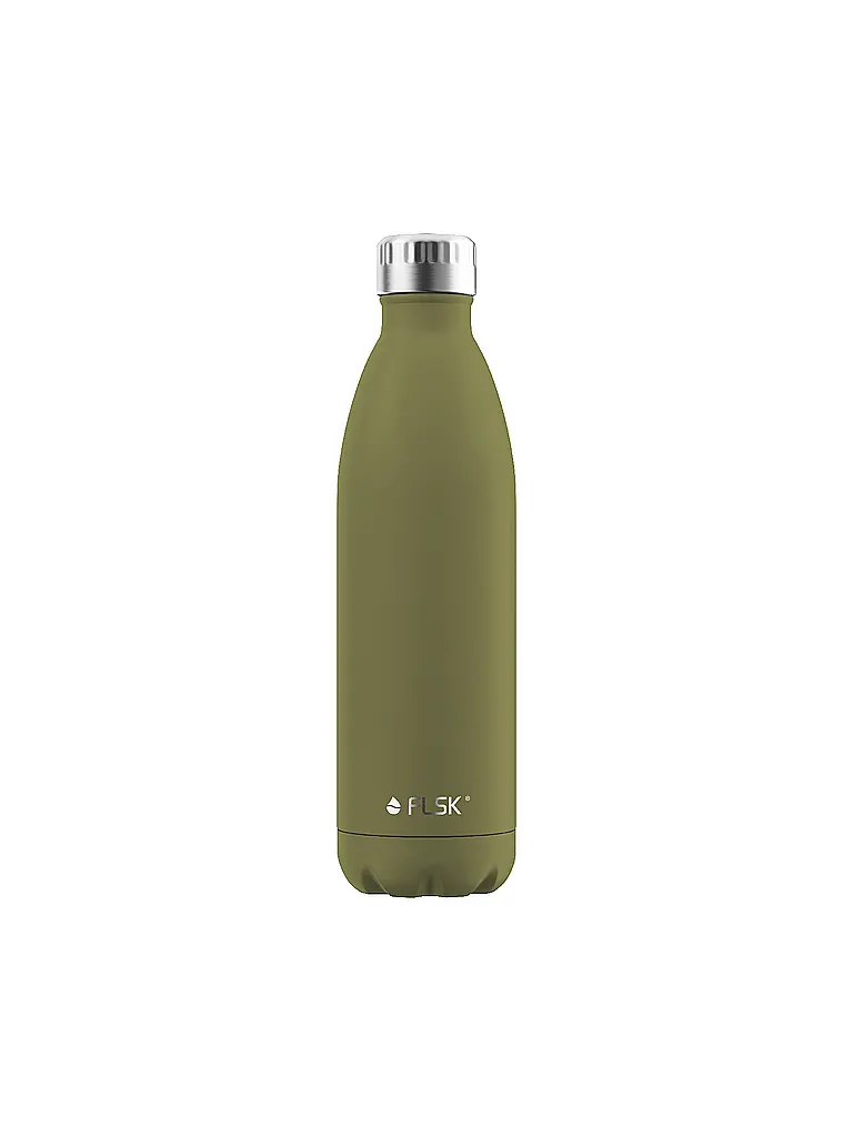 FLSK | Botella aislante - Termo 0,75l Oliva | Oliva