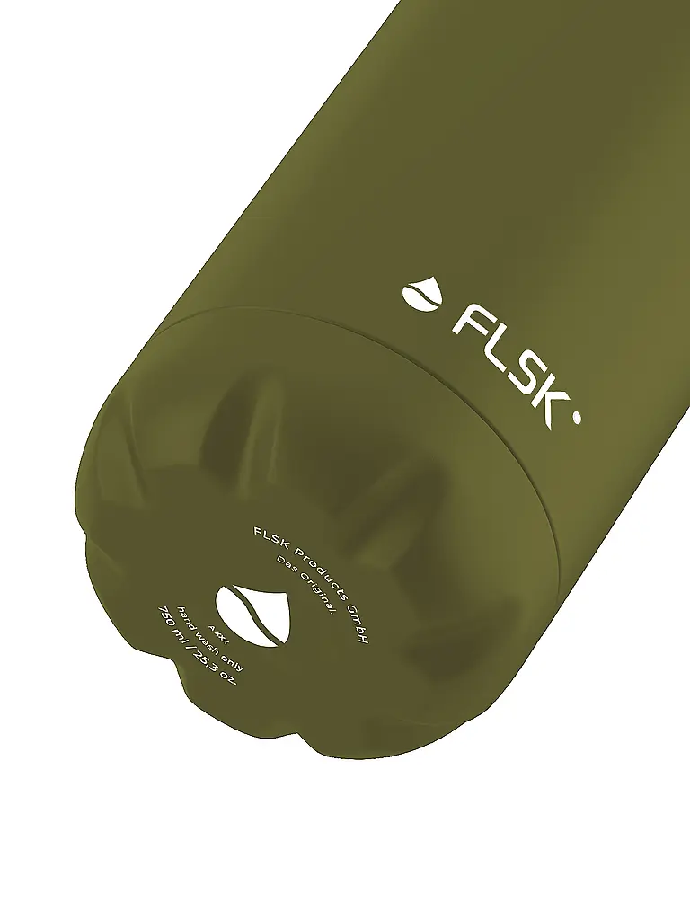FLSK | Botella aislante - Termo 0,75l Oliva | Oliva