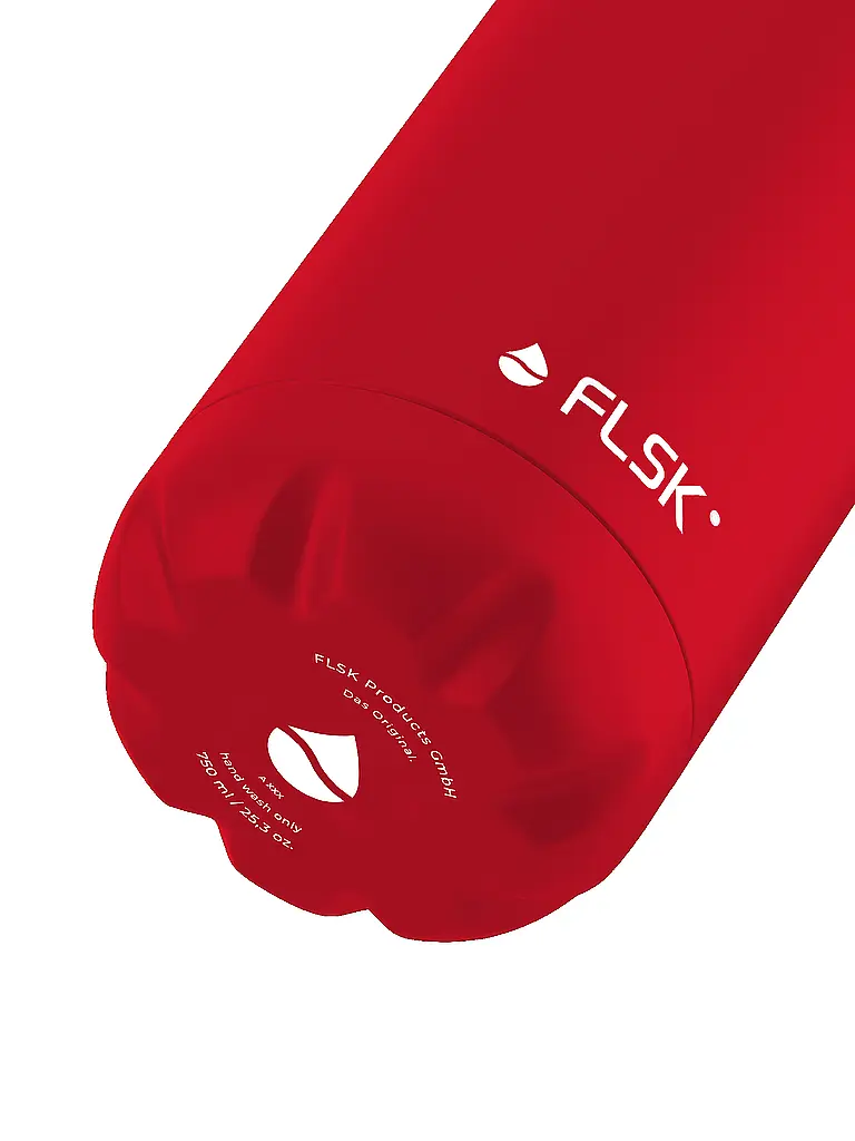 FLSK | Botella aislante - Termo 0,75l Rojo | Rojo