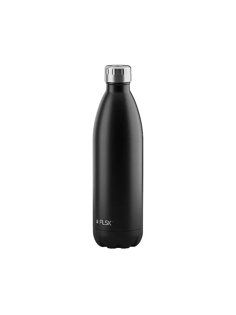 FLSK | Botella aislante - Termo 1l Negro | Negro