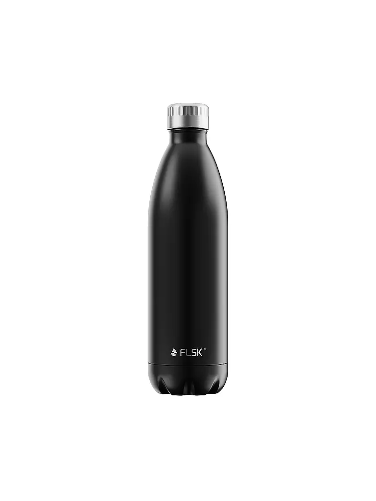 FLSK | Botella aislante - Termo 1l Negro | Negro
