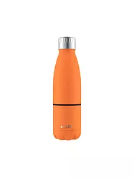 FLSK | Botella isotérmica - Botella de agua con vaso 0,7l Trail-Orange | Naranja
