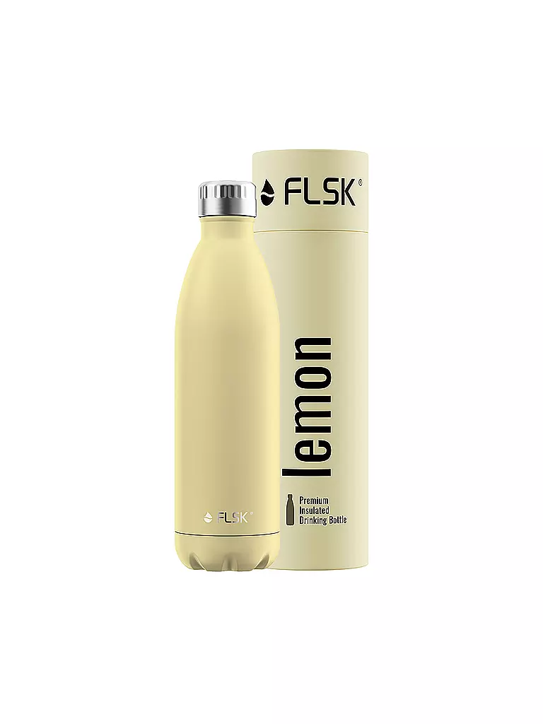 FLSK | Botella isotérmica - Termo 0,75l Lemon | Amarillo