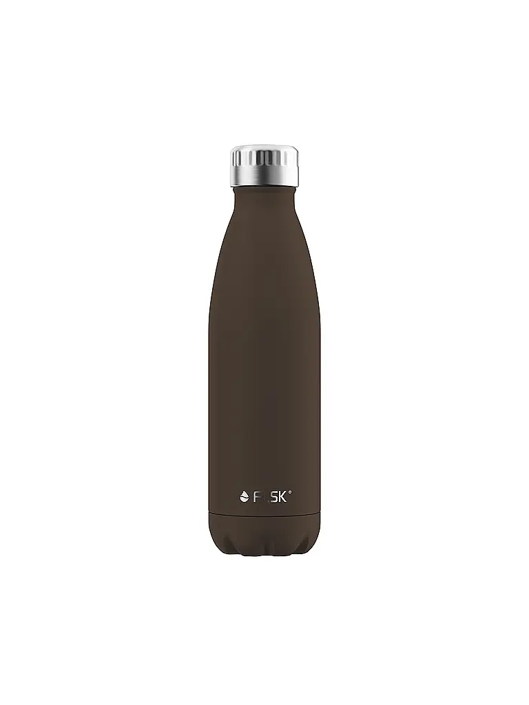 FLSK | Botella isotérmica - Termo de 0,5 l de acero inoxidable Chocolate | Marrón