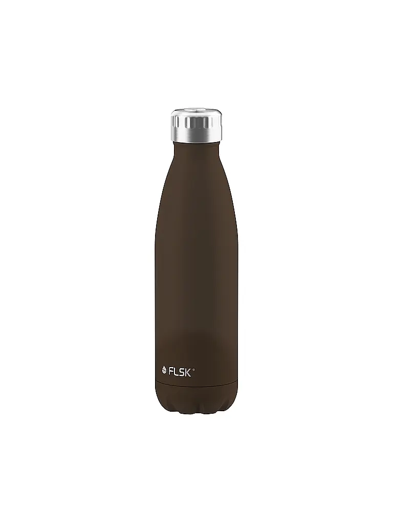 FLSK | Botella isotérmica - Termo de 0,5 l de acero inoxidable Chocolate | Marrón