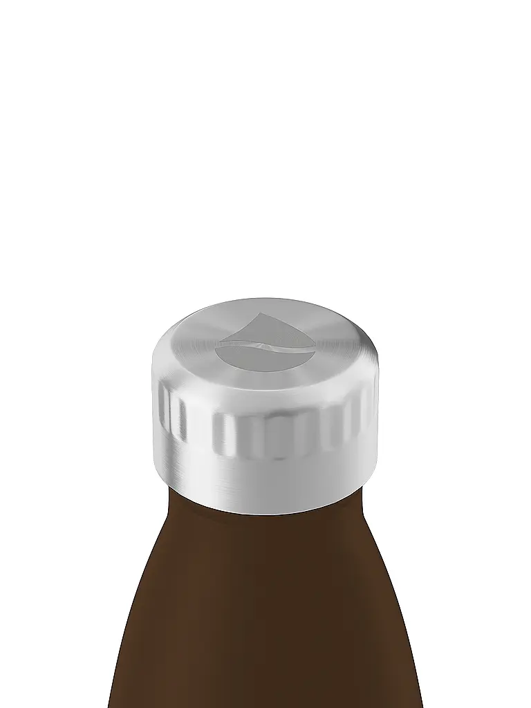 FLSK | Botella isotérmica - Termo de 0,5 l de acero inoxidable Chocolate | Marrón