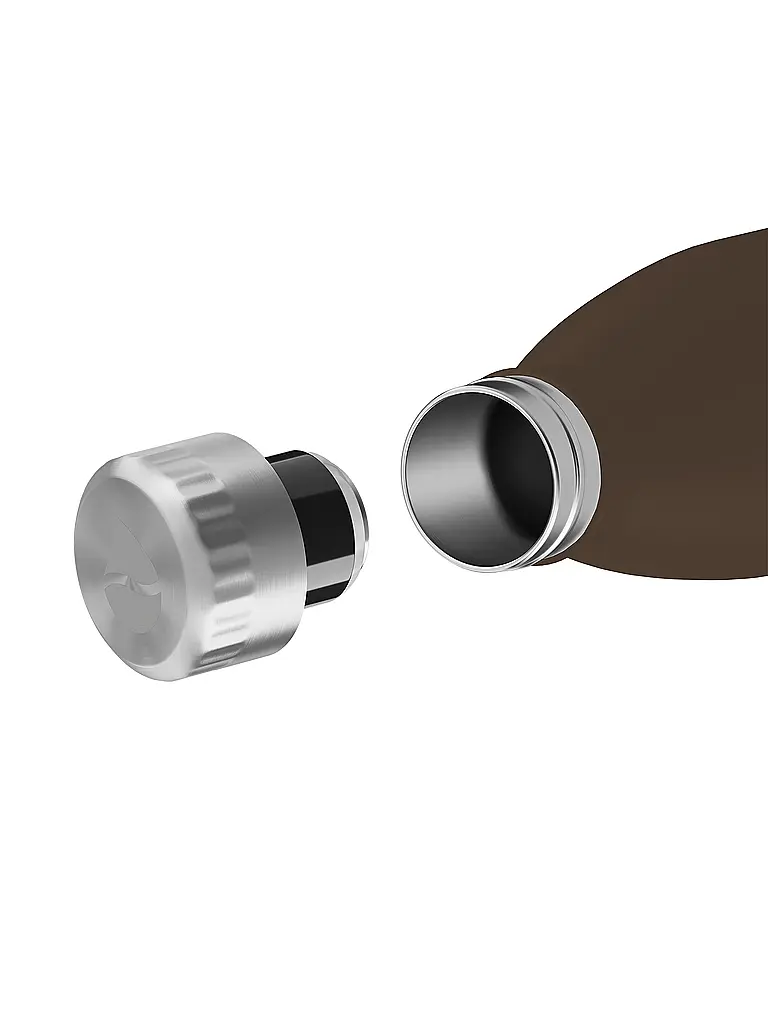 FLSK | Botella isotérmica - Termo de 0,5 l de acero inoxidable Chocolate | Marrón