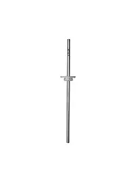 FLSK | Pajita con cepillo de limpieza, paquete de 2 unidades. Acero inoxidable | Plata