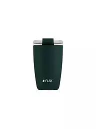 FLSK | Vaso isotérmico - Termo CUP para café para llevar de 0,35 l Winterberry | Verde oscuro