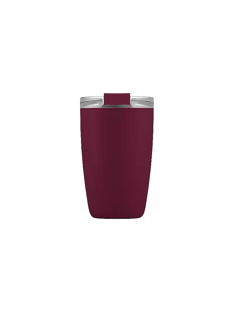 FLSK | Vaso isotérmico - Termo CUP para café para llevar de 0,35 l Winterberry | Rojo oscuro