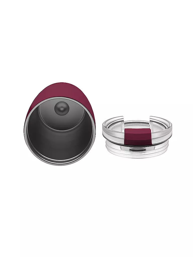 FLSK | Vaso isotérmico - Termo CUP para café para llevar de 0,35 l Winterberry | Rojo oscuro