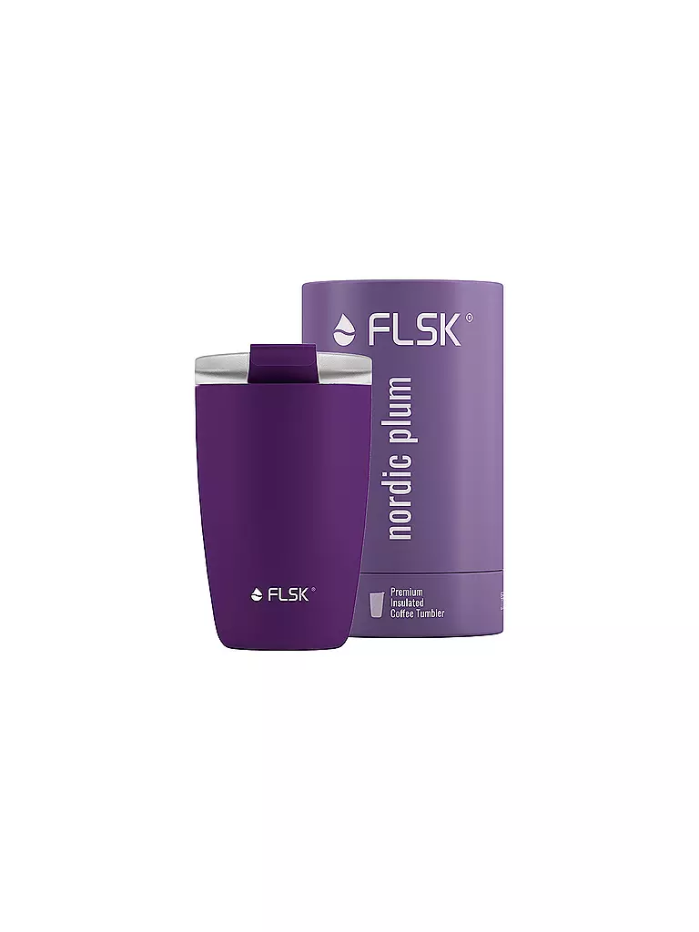 FLSK | Vaso isotérmico - Termo CUP Vaso para llevar café 0,35 l Nordic Plum | Lila