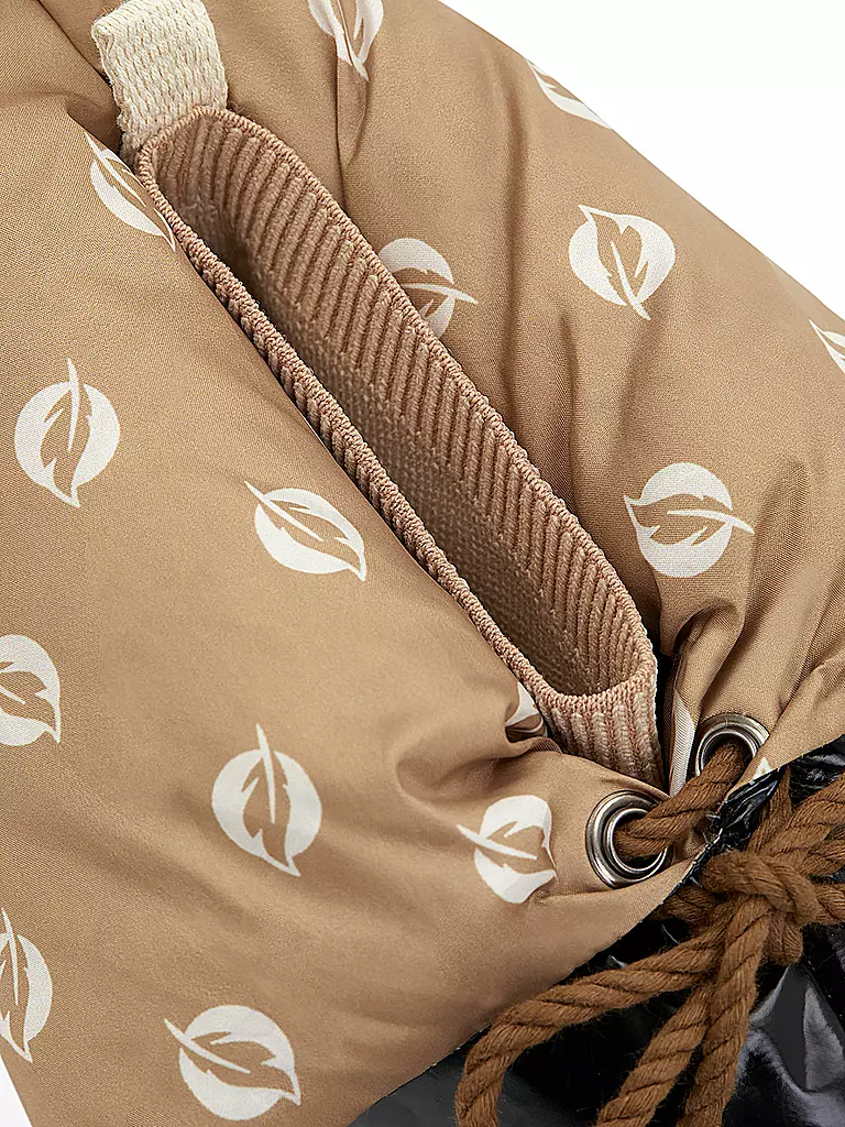 FLUFIE | Snowboots SHINY | Negro