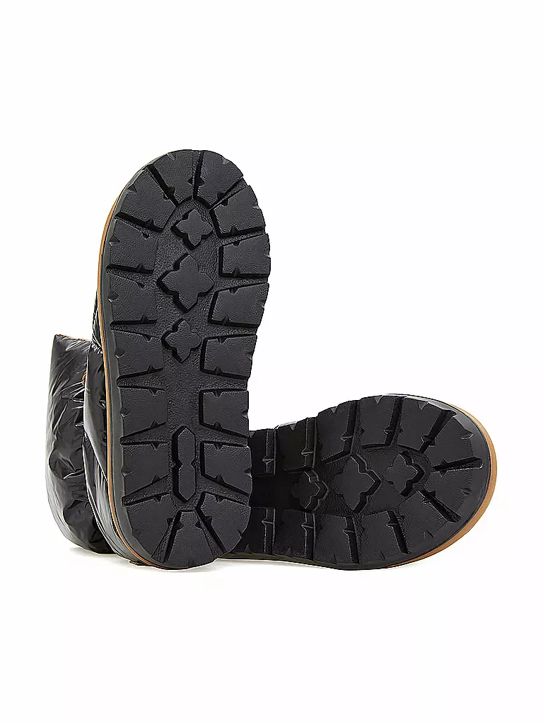 FLUFIE | Snowboots SHINY | Negro