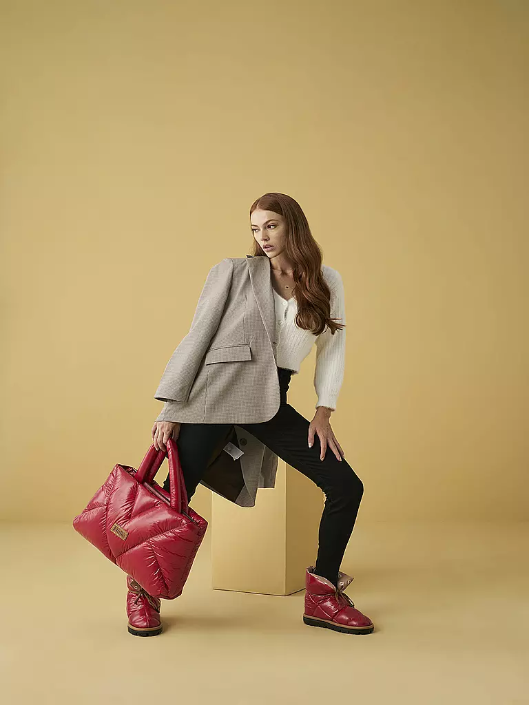 FLUFIE | Snowboots SHINY | Rojo