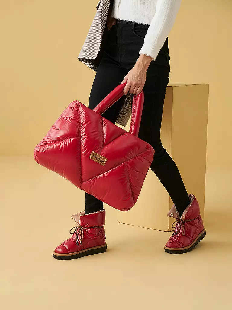 FLUFIE | Snowboots SHINY | Rojo