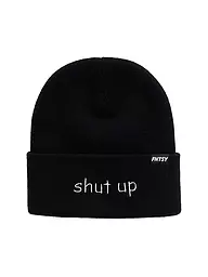 FNTSY | Gorro - Gorro SHUT UP | Negro