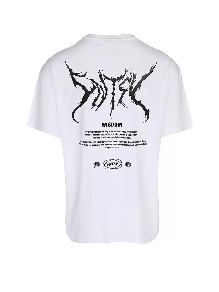 FNTSY | T-Shirt WISDOM | Blanco
