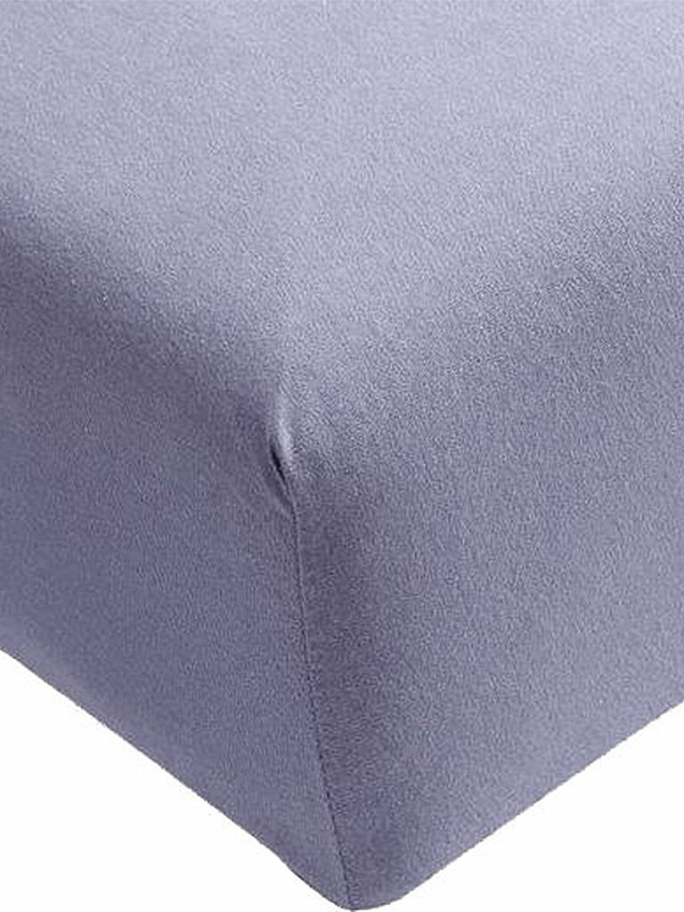 Sábana bajera de jersey Bella Donna 90/190 cm - 100/220cm (Azul vaquero) azul
