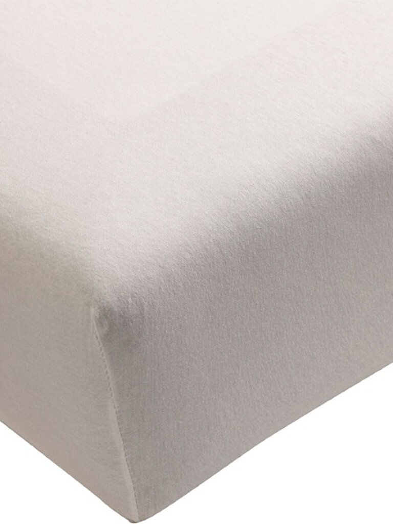 Sábana bajera ajustable de jersey Bella Donna 90/190 cm - 100/220cm (Gris perla) gris