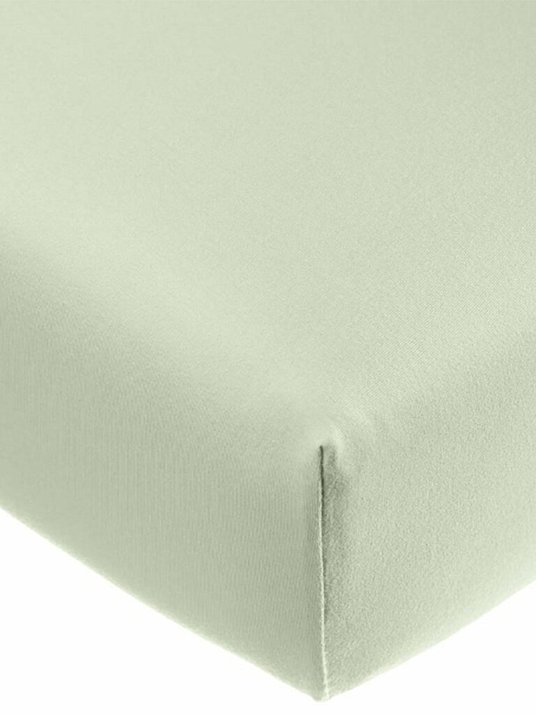formesse Sábana bajera de jersey BELLA DONNA 90/190 cm - cm Verde pastel verde