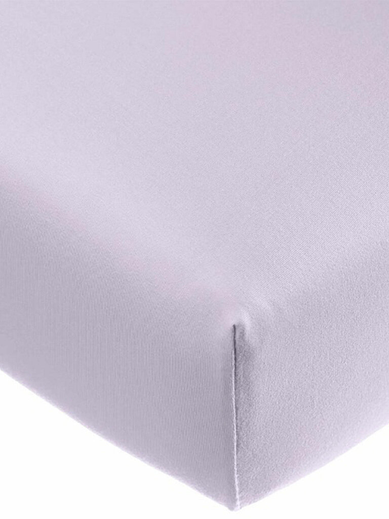 FORMESSE Sábana bajera ajustable de punto Bella Donna 180/200 cm - 200/220 cm (Lila) lila