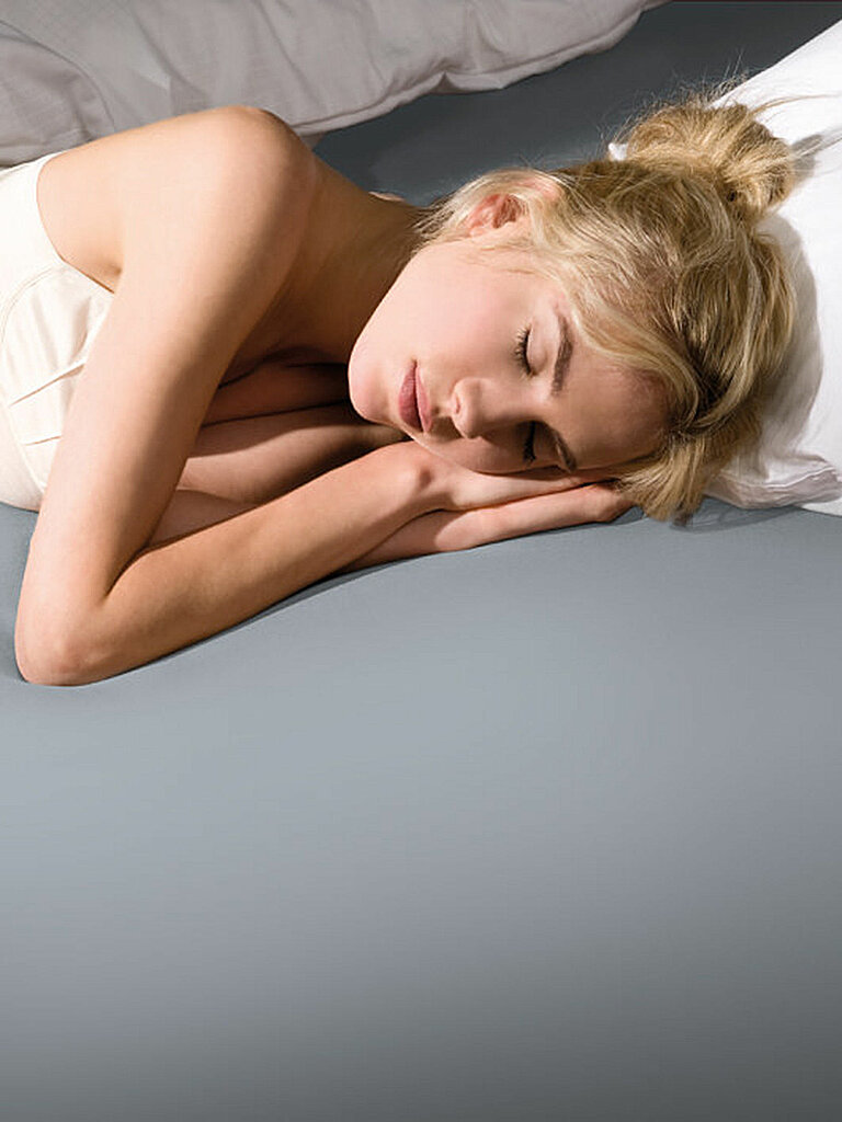 FORMESSE Sábana bajera ajustable de punto Bella Donna 180/200 cm - 200/220 cm (Gris claro) gris