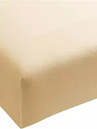 FORMESSE | Jersey-Spannleintuch "Bella Donna"  90/190 cm - 100/220cm (Natur) | Beige
