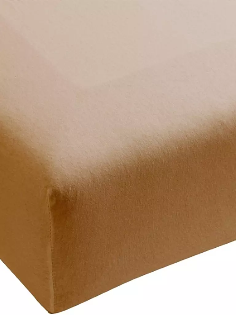 FORMESSE | Jersey-Spannleintuch "Bella Donna" 140/200 cm - 160/220 cm (Champignon) | Beige