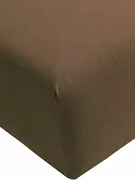 FORMESSE | Jersey-Spannleintuch "Bella Donna" 140/200 cm - 160/220 cm (Anthrazit) | Marrón