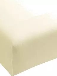 FORMESSE | Sábana bajera de punto "Bella Donna" 140/200 cm – 160/220 cm (crudo) | Beige