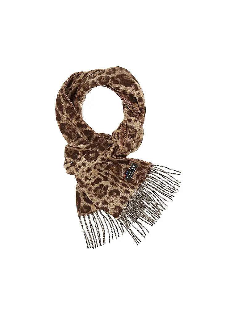 FRAAS | Bufanda
Marca: FRAAS
Color: camel
Categorías: Moda, Mujer

Material: Poliacrílico / Acrílico
Estampado: Animal, Allover
Estilo: Casual
Detalles: Flecos | 