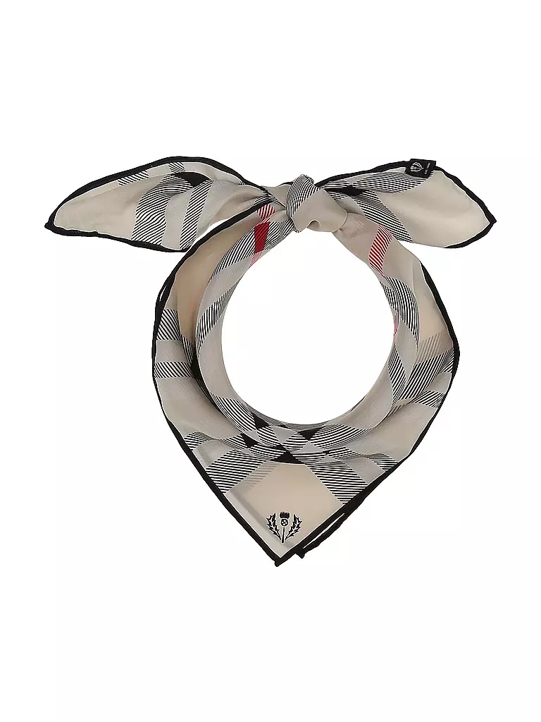 FRAAS | Nombre del producto: Pañuelo de seda
Marca: FRAAS
Color: crema
Categorías: Moda, Mujer

Material: Seda
Estampado: Cuadros
Estilo: Casual | Crema