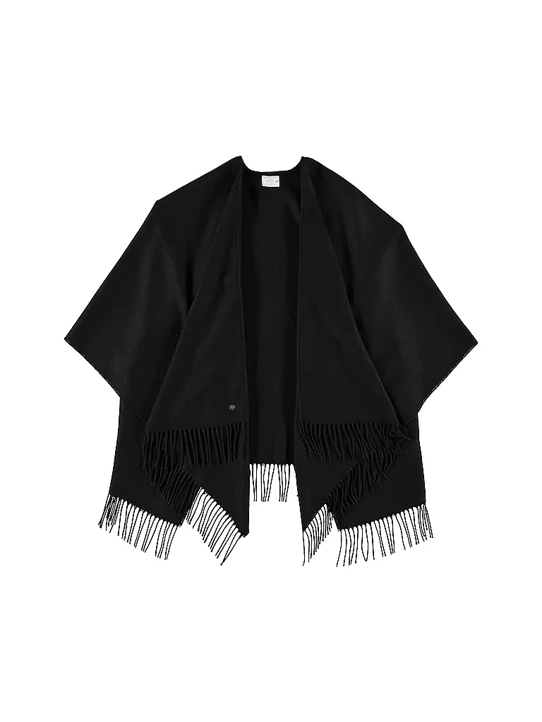 FRAAS | Poncho - Cape RUANA | Negro