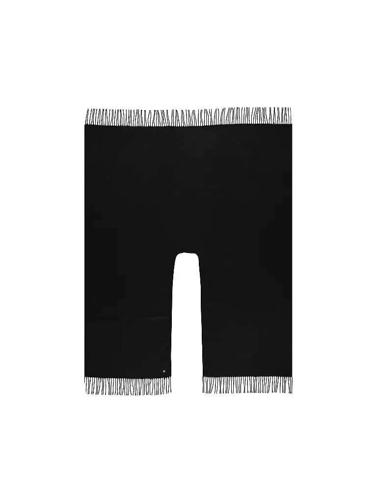 FRAAS | Poncho - Cape RUANA | Negro
