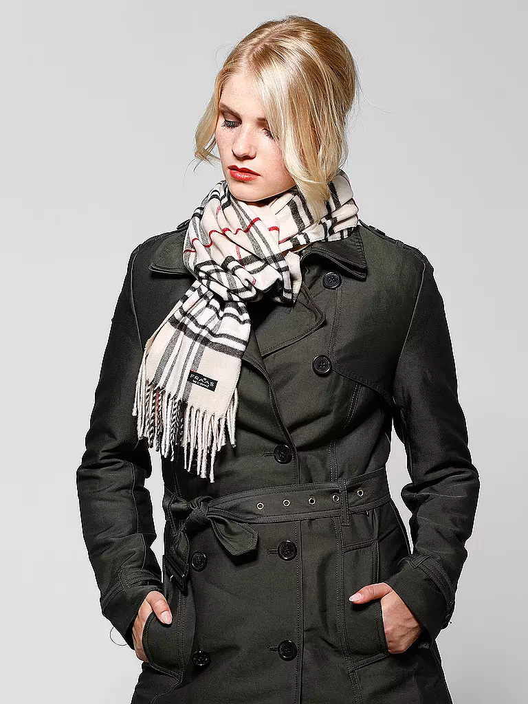 FRAAS | Schal
Marca: FRAAS
Farbe: creme
Categorías: Mode,Damen

Material: Polyacryl / Acryl,Feinstrick
Musterung: Allover,Karo
Stil: Casual
Details: Fransen | 