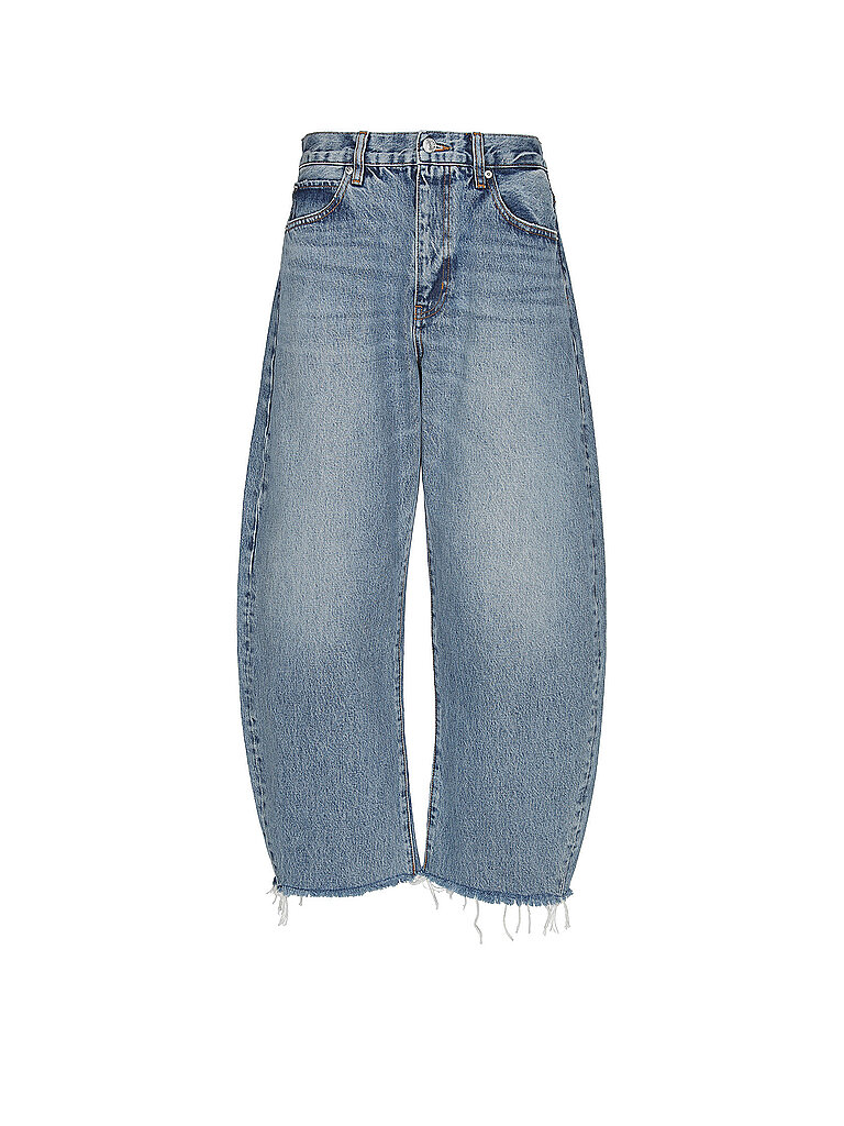 FRAME Jeans Balloon Fit THE BUBBLE CROP azul