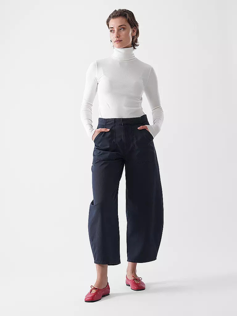 FRAME | Jeans acampanados THE BARREL | Azul oscuro