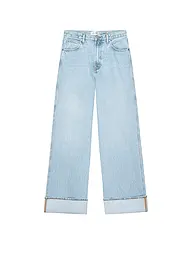 FRAME | Jeans de pierna ancha THE CUFFED WIDE | Azul claro