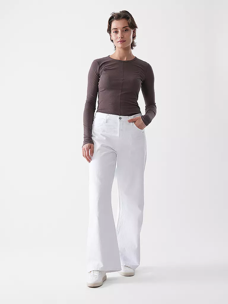 FRAME | Jeans Wide Leg THE LOOSE | Blanco
