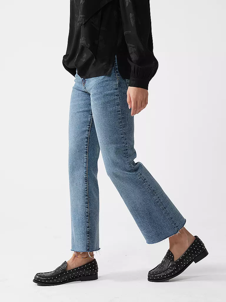 FRAME | Vaqueros Bootcut Fit 7/8 | Azul