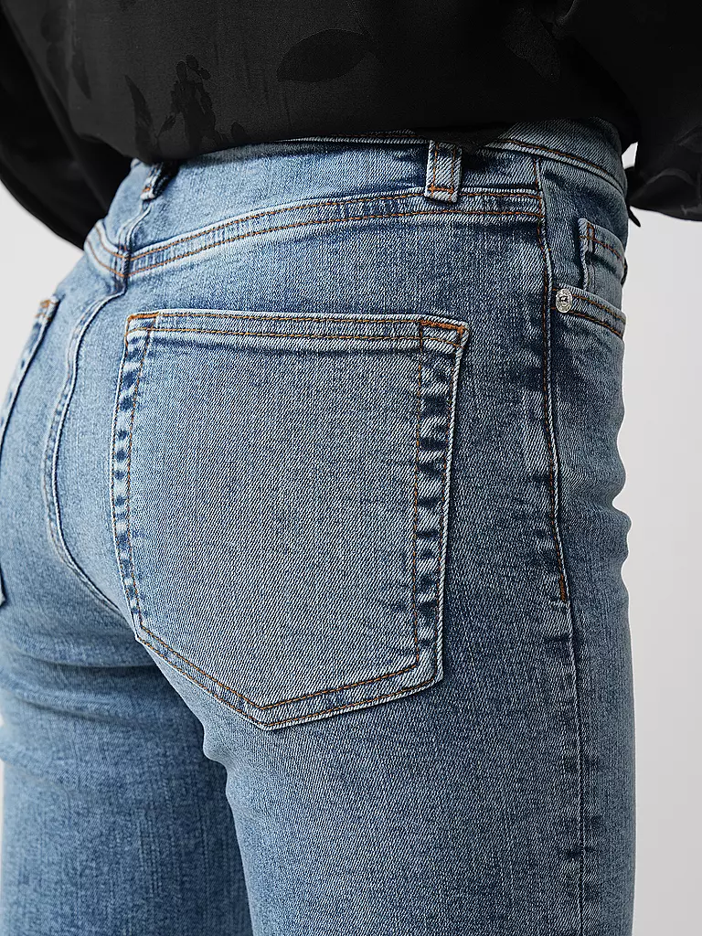 FRAME | Vaqueros Bootcut Fit 7/8 | Azul
