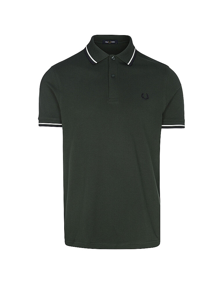 Fred Perry Polo verde oscuro L