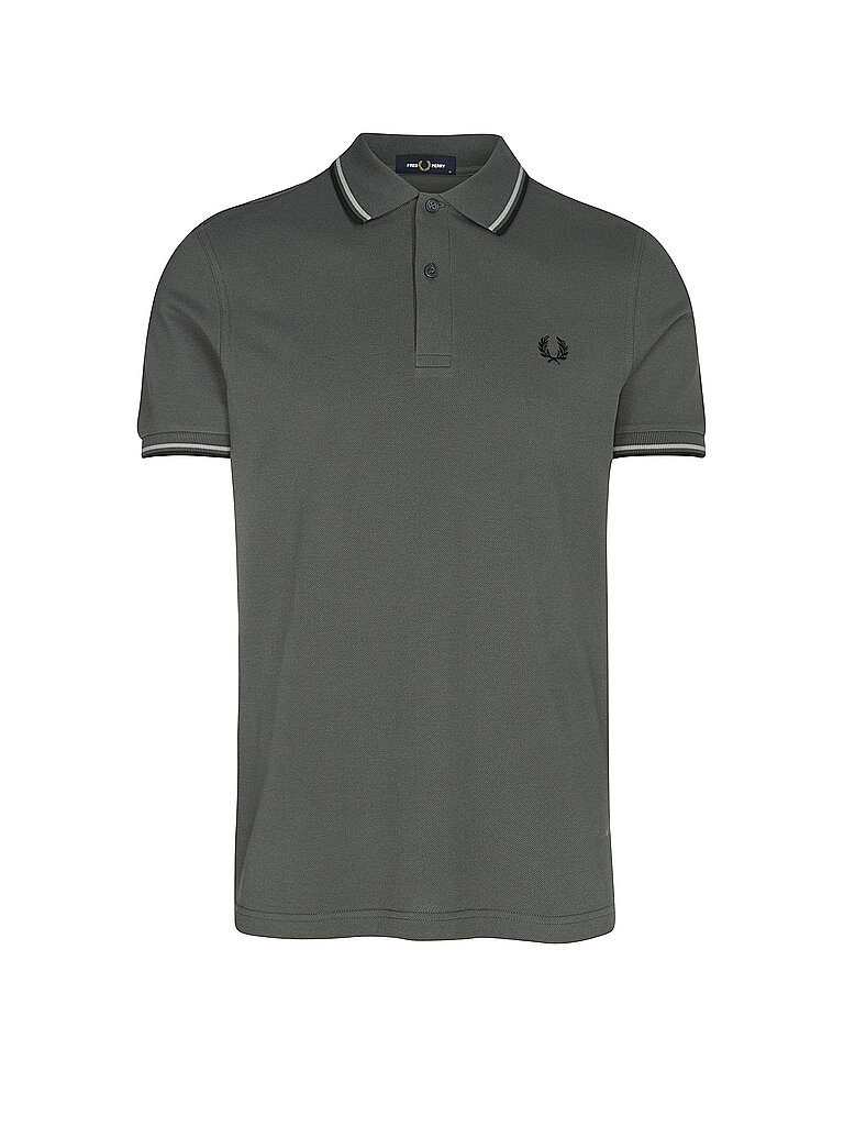 Fred Perry Polo verde oscuro S