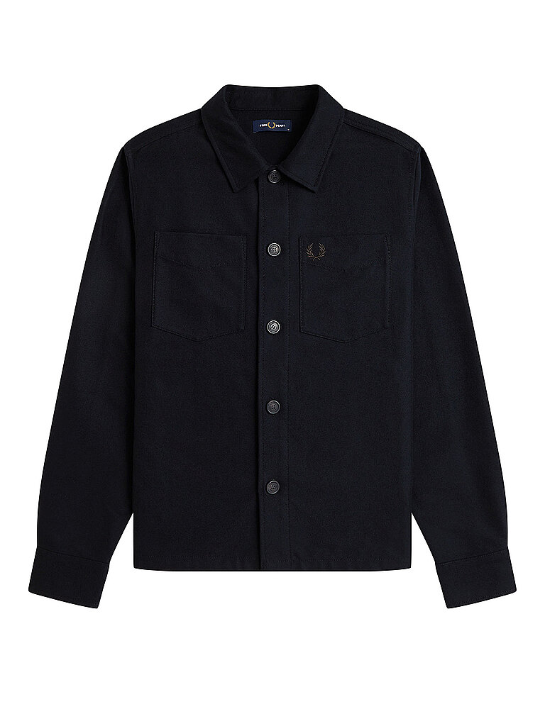 Fred Perry Overshirt negro