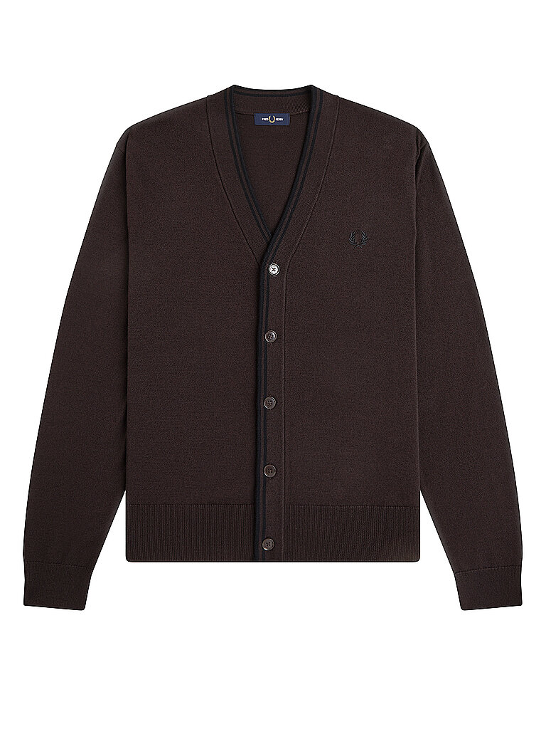 Fred Perry Cárdigan marrón