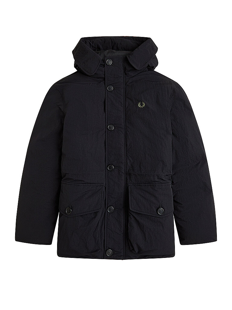 Fred Perry Parka negro